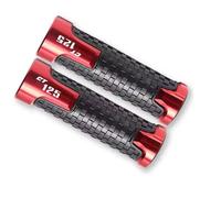 Manopole per manubrio Manopole Per Manubrio Moto In Alluminio CNC Impugnatura In Gomma Per HONDA CT125 CT 125 Per Hunter Cub 2020 2021(Red)