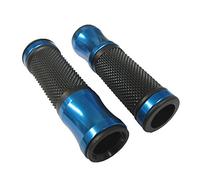Manopole per manubrio moto in blu per adattarsi a manubri da 7/8"
