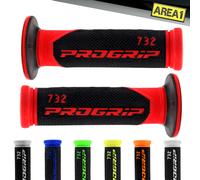 Manopole per Moto e Scooter Universali ProGrip rosso 22/24-25mm