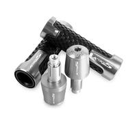 manopole per moto FÜR K1300S 2009 2010 2011 2012 2013 2014 2015 2016 7/8 Zoll Anti-Rutsch-Griffe Für Motorradlenker(A-SILVER)