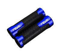 manopole per moto Per Hon@&da Rebel 300 500 CMX Rebel300 Rebel500 Manopole Universali Antiscivolo Per Manubrio 7/8" (22 Mm) Realizzate In CNC Moto(Blue)