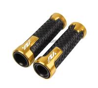 manopole per moto Per YZF R1 R6 YZFR6 R125 YZFR15 R25 R3 CNC 22MM Manopole Manubrio Moto Tappi Terminali(B-yELLOW)