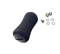 Manopole per mulinello da pesca in EVA con guarnizione per cuscinetti per Daiwa 27 mm albero e altre marche 26 5 27 5 mm (nero)