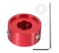 Manopole per Pedale Chitarra Elettrica in Metallo, Rosse | Ricambio Leggero e Compatto, Accessorio per Controllo Rotativo, Set da Pezzo