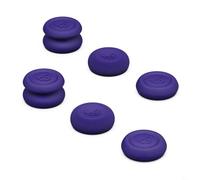 Manopole per pollice antiscivolo in silicone per joystick per Steam Deck e Rog, 6 coperture per levette per una migliore presa e controllo del comfort, accessori da gioco facili da installare (viola)