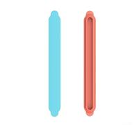 Manopole per pollice in silicone per Switch 2, antiscivolo, con texture a diamante per un controllo migliorato, set di cover analogiche ergonomiche per FPS e giochi di combattimento, nero, blu, rosso