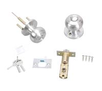 Manopole per porte in stile costiero moderno Rosette quadrate Funzione Privacy per interni Uso quotidiano Casual Manopole Starpy Hardware