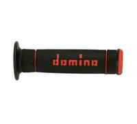 Manopole Per Trial DOMINO Nero/Rosso a24041c4240a7-0 per Moto