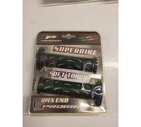 Manopole Pro Grip 724 Aperte Nero Verde 22/25