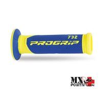 MANOPOLE PROGRIP 732-252 mm. 22/25 ROAD GIALLO FLUO/BLU