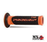 MANOPOLE PROGRIP 732-296-OE mm. 22/25 ROAD ARANCIO FLUO/NERO
