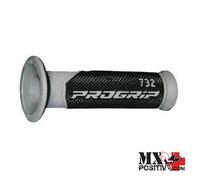 MANOPOLE PROGRIP 732-298-OE mm. 22/25 ROAD NERO/TITANIO