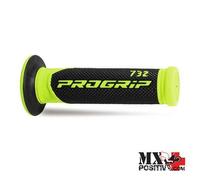 MANOPOLE PROGRIP 732-299-OE mm. 22/25 ROAD GIALLO FLUO/NERO