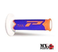 MANOPOLE PROGRIP 788-284 mm. 22/25 MX ARANCIO FLUO/BLU/BIANCO
