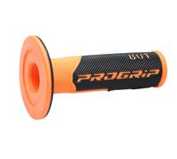 PROGRIP Manopole Mx 801-296 - Doppia Densità - Arancio Fluo/Nero
