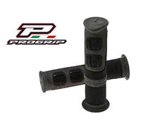 Manopole Progrip Impugnatura IN Gomma Grigio per Kymco MXU 50 150 250 400 500