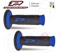 MANOPOLE PROGRIP MOTO CROSS ENDURO SOFT GEL Mx 791-150 DUAL DENSITY Blu/Nero