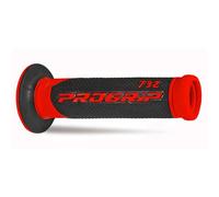 PROGRIP 732 Doppio Densità Strada Maniglie IN Gomma Nero/Rosso
