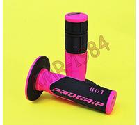 MANOPOLE PROGRIP SPECIALI CROSS-ENDURO NERO FUCSIA DUAL DENSITY 43.1137