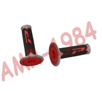 MANOPOLE PROGRIP SPECIALI CROSS-ENDURO NERO-ROSSO 43.1074