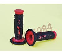 MANOPOLE PROGRIP SPECIALI CROSS-ENDURO NERO ROSSO DUAL DENSITY 43.1094
