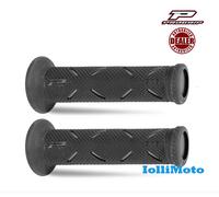 MANOPOLE PROGRIP STRADA 717-187 GP RACING SBK NERO/GRIGIO CON FORO 22/24 MOTO