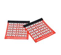 Proteggi RENTHAL Clean Grips-Rojo/Bianco per Moto Ricambi