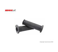 Koso North America HG-07, manopole riscaldate 22 mm male Nero