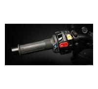 MANIGLIE KOSO Heating HG-13, open end, 7/8 pollici, L= 130 mm, nero