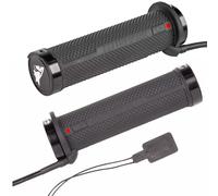 Manopole riscaldate ATV SHARK Lock-On con comandi integrati + riscaldamento del pollice e della seduta