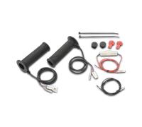 §Manopole Riscaldate Daytona 4 Livelli - 22,2 mm con Estremità Aperta e Protezione Batteria (spegnimento automatico)§