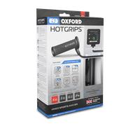 Oxford Hotgrips Advanced Sports, Manopole riscaldate per Moto Unisex-Adulto, Nero, Taglia Unica
