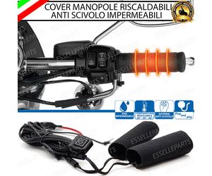 MANOPOLE RISCALDATE PER MOTO GUZZI V 9 CON CONTROLLO TEMPERATURA IMPERMEABILI