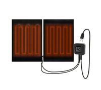 Manopole riscaldate per moto, regolazione della temperatura, alimentato tramite USB, scaldino per manubrio riscaldato per moto, per inverno, freddo, scooter, dirt bike, ATV