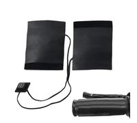 Manopole riscaldate per motocicletta,Manopole riscaldate | Manubrio riscaldato per moto, maniglia per moto | Maniglia per moto con caricatore USB, copertura invernale, maniglia per moto riscaldata per