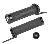 Manopole riscaldate Shark Lock-On nere