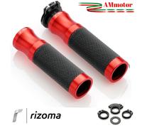 Manopole Rosse Rizoma Ducati 1198 S Moto Sport Coppia Alluminio Gomma 22 mm