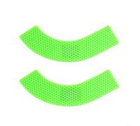 Manopole Silicone per moto Anti per scivolo 2 Universali Manopole | Antiscivolo per efficace, materiale morbido al tatto, previene calli, adatto guida lunga, colore nero verde(Green)