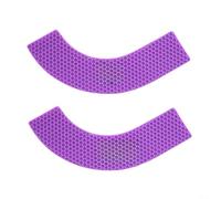 Manopole Silicone per moto Anti per scivolo 2 Universali Manopole | Antiscivolo per efficace, materiale morbido al tatto, previene calli, adatto guida lunga, colore nero verde(Purple)