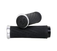 Manopole SRAM GripShift Lock-On argento