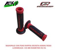 Progrip Manopole Moto/Scooter Strada Mod. 732 Doppia densità Titanio