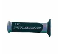 MANOPOLE STRADA FORATE PROGRIP 732 DUAL DENSITY (COLORE:TITANIO)
