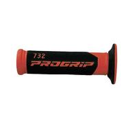 MANOPOLE STRADA PROGRIP 732 DUAL DENSITY ROSSO Ø 22-25MM LUNGHEZZA 125MM OPEN