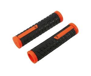 Manopole Techno Coppia universali in TPE. Antivibrazioni, comode e antiscivolo.