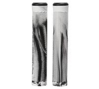 Manopole Terminali Manubrio Bici in Gomma Morbida TPE,1 Paio Manopole Manubrio Bici, Manopole Manubrio Mountain Bike Antiscivolo, Manopole Manubrio in Gomma Bici per Bicicletta a Scatto Fisso(Grigio)