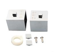 Manopole termostatiche quadrate in plastica per controllo della temperatura, parti di ricambio per rubinetto miscelatore per barra doccia