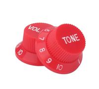 Manopole Tipo Cappello A 2 Toni 1 Volume Con Numeri Manopole Per Chitarra Stile Campana Per Chitarra Elettrica ST/SQ parti di chitarra(10)