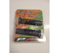 Manopole Trial Progrip 838 Nero Arancio 22/25 Chiuse