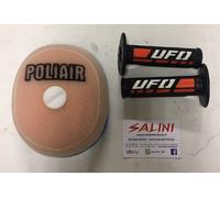 Manopole UFO MA01827 F - Filtro aria PoliAir PA2376 KTM SX 65 dal 1998 al 2017