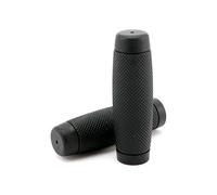 Manopole universali gomma nera TOURIST TROPHY per manubri da 1"-25,4mm - 125mm